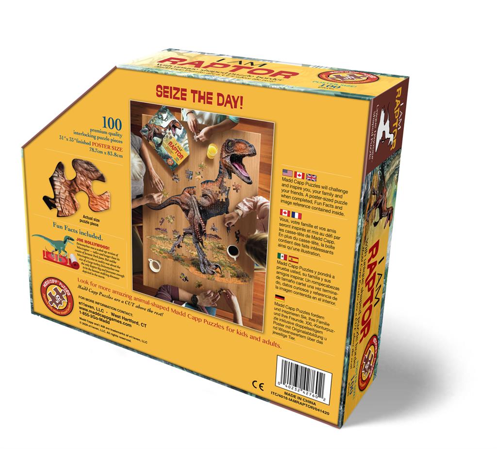 I Am Lil' Raptor Puzzle