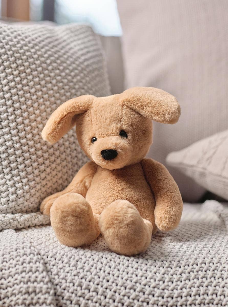 Bear & Me Ruff the Puppy Oatmeal Brown Plush Toy