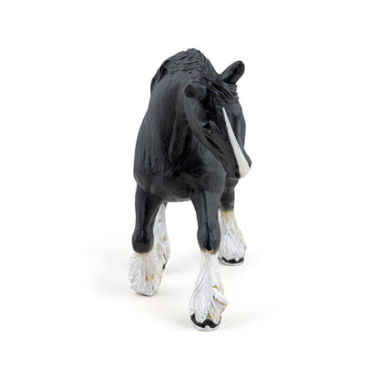 Figurine Etalon shire noir