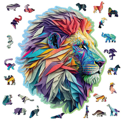 Modern Lion Puzzle
