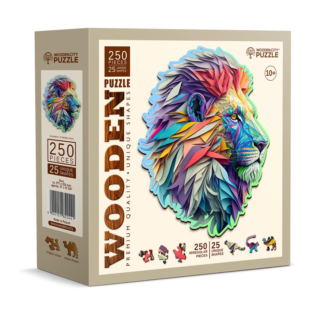 Modern Lion Puzzle