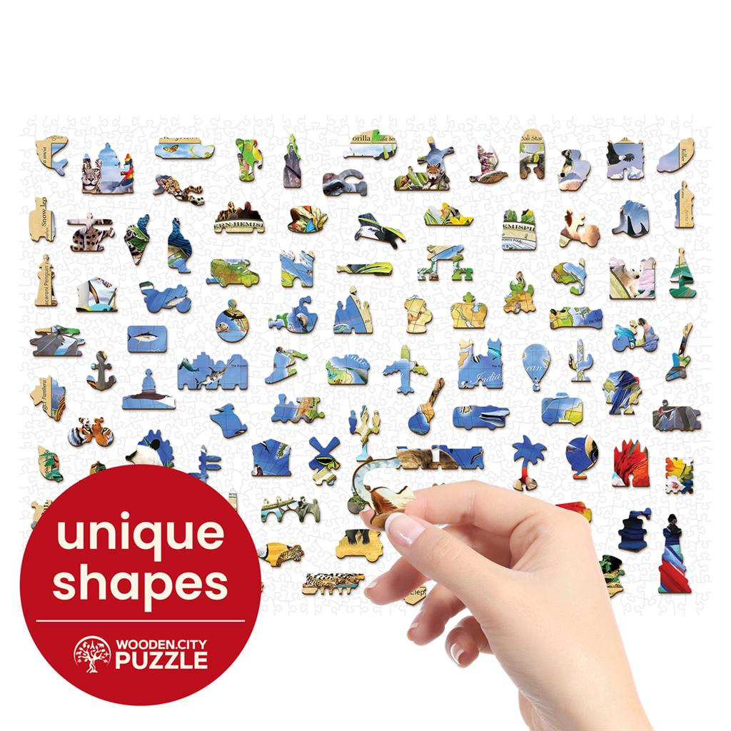 Puzzle - Map of the Animal Kingdom