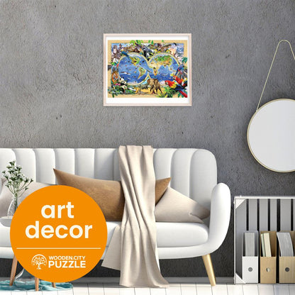 Puzzle - Map of the Animal Kingdom