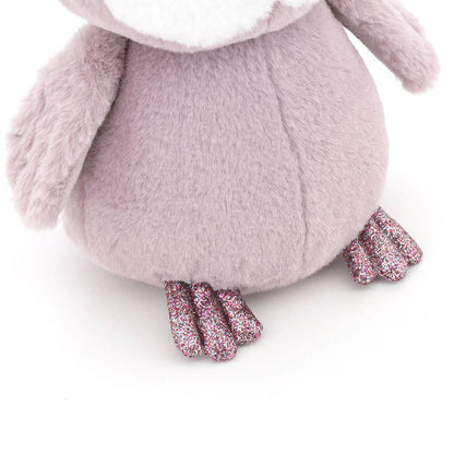 Fluffy the Little Purple Owl Plush Toy - 22 cm - 0+