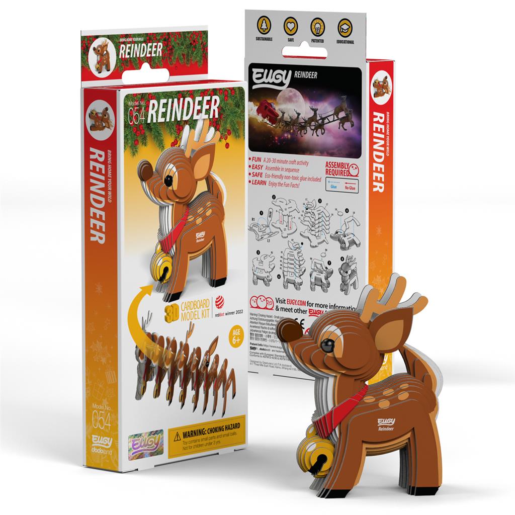 EUGY 3D - Christmas Reindeer