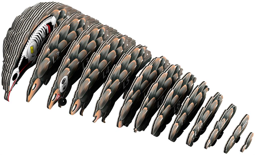 EUGY 3D - Schuppentier