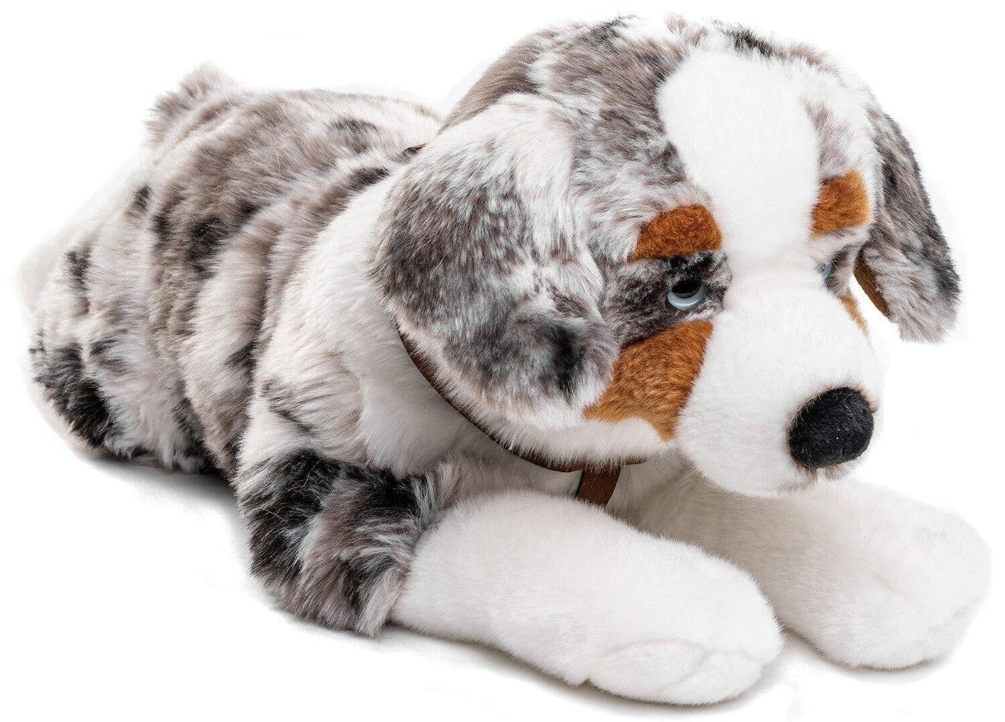 Australian Shepherd plush toy (with harness)