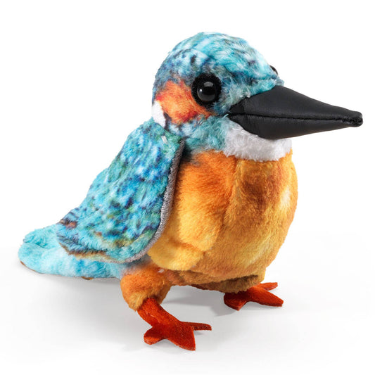 Mini-Eisvogel-Fingerpuppe