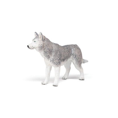 Figurine Husky de Sibérie Papo - chien ou chat