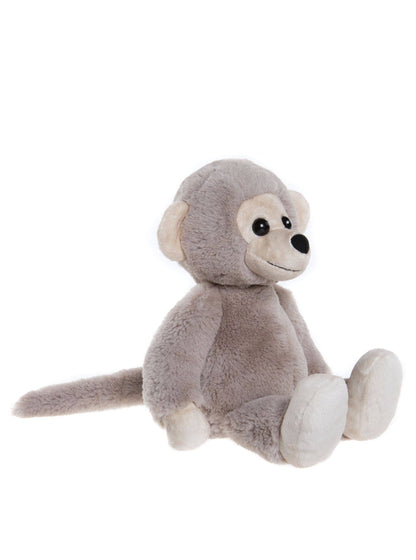 Bear & Me Mischievous Monkey Pebble Grey Plush Toy