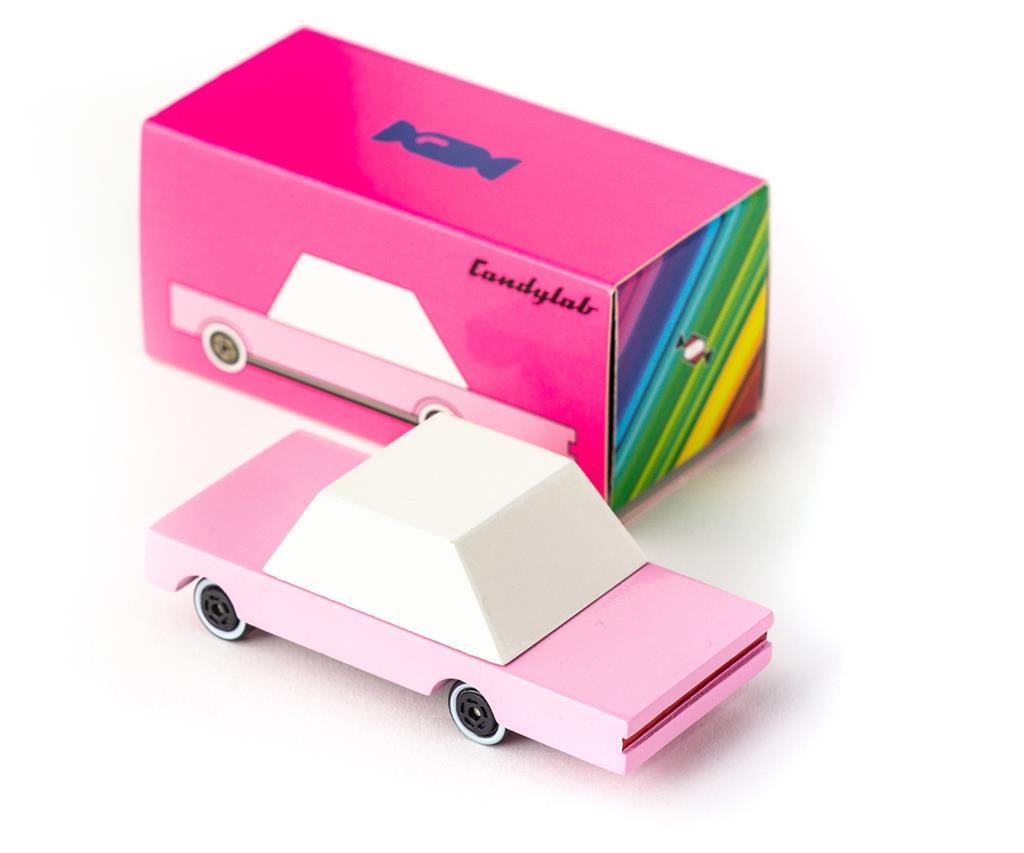 Candycar World Holzauto – Rosa Limousine