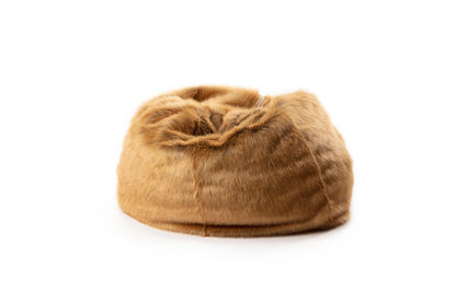 Soft and comfortable rabbit pouf