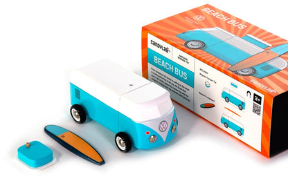 Candycar World Wooden Car - Ocean Beach Van