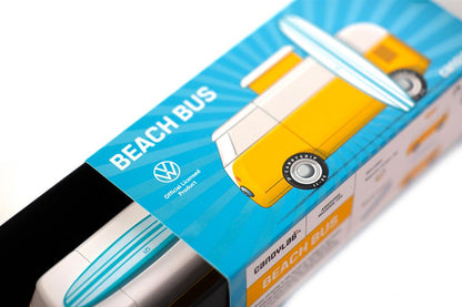 Candycar World Wooden Car - Yellow Beach Van