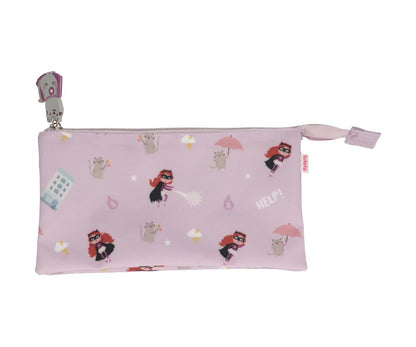 Fantasy Girl 3-Compartment Pencil Case