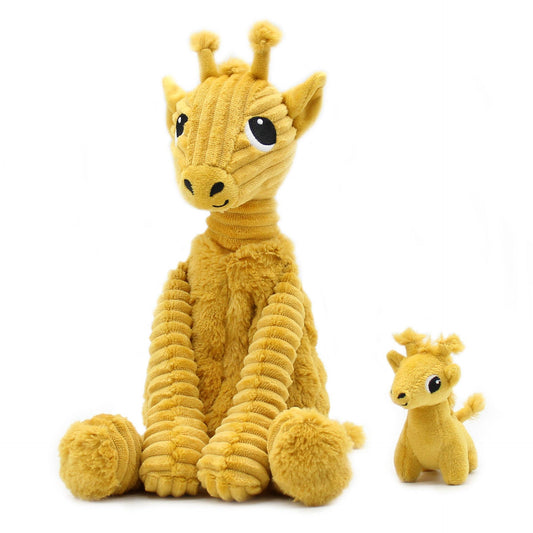 LES PTIPOTOS - MAMA & BABY GIRAFFE 30CM SENF