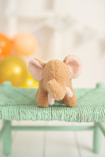 Brown Baby Elephant Plush 