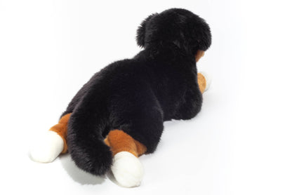 Bernese Mountain Dog Plush Toy - Lying Down