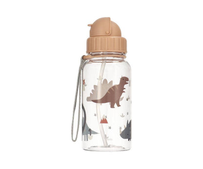Dinosaur World Plastic Water Bottle
