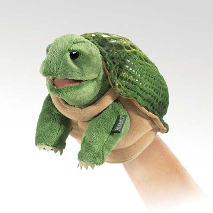 Marionnette à main Petite tortue Folkmanis réaliste