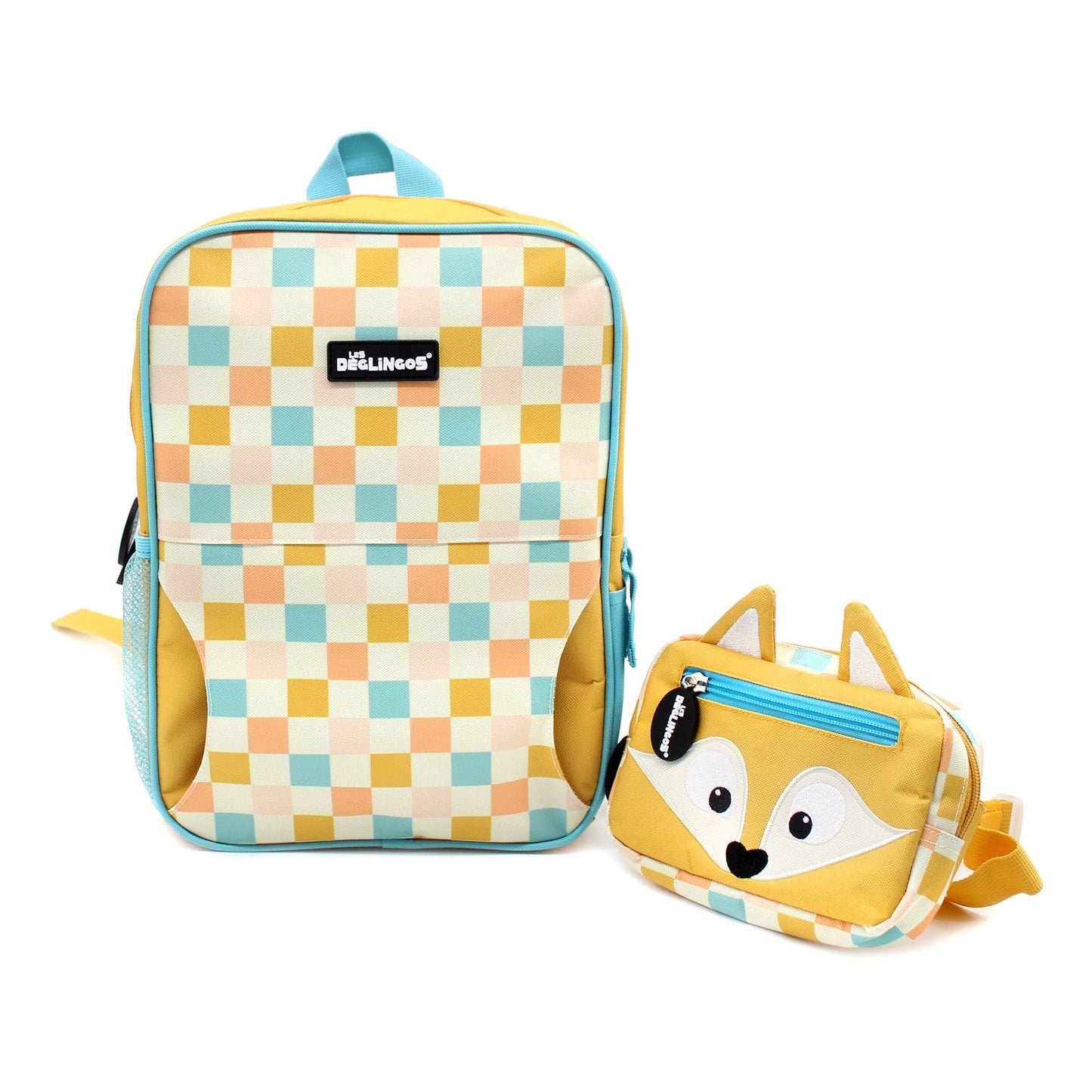 2-in-1 Rucksack mit abnehmbarer Gürteltasche Cyranos der Fuchs