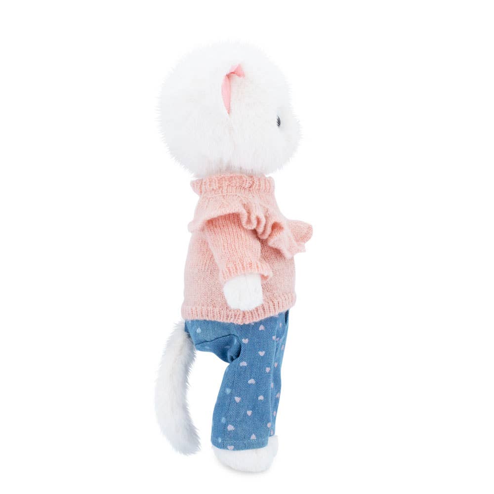 Poupée en peluche Lucky Kitty : Sweet Denim - 38 cm - 3+