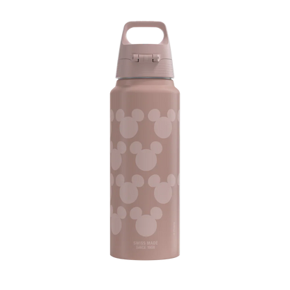 WMB ONE Wasserflasche mit Mickey-Mouse-Muster, 1 l 
