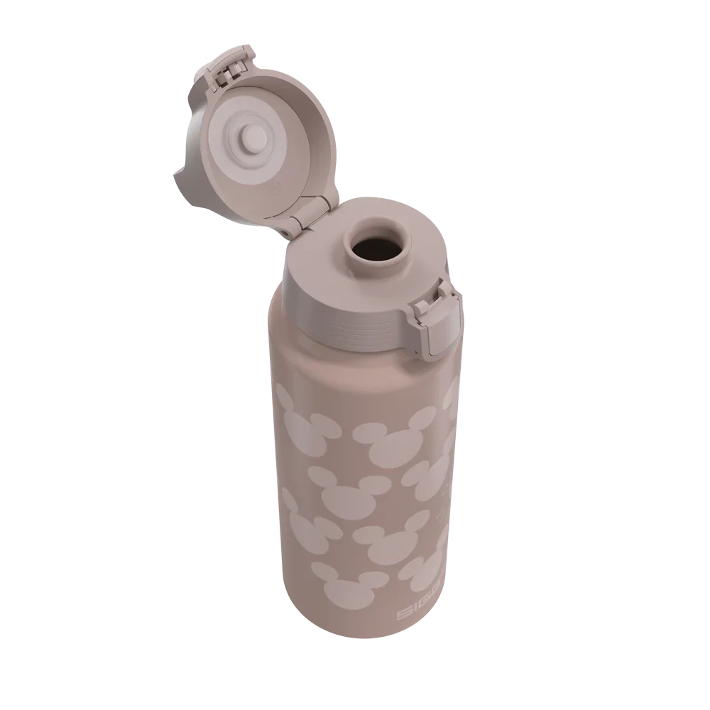 WMB ONE Wasserflasche mit Mickey-Mouse-Muster, 1 l 