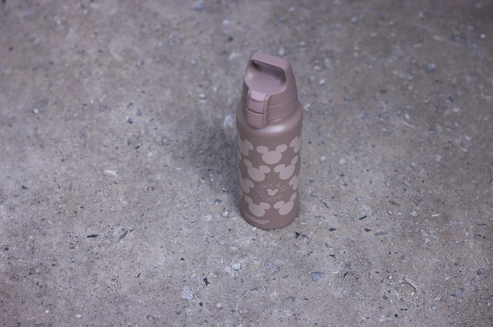 WMB ONE Wasserflasche mit Mickey-Mouse-Muster, 1 l 