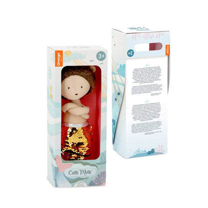 Cotton plush toy, Henry the Hedgehog: Mermaid - 29cm - 3+