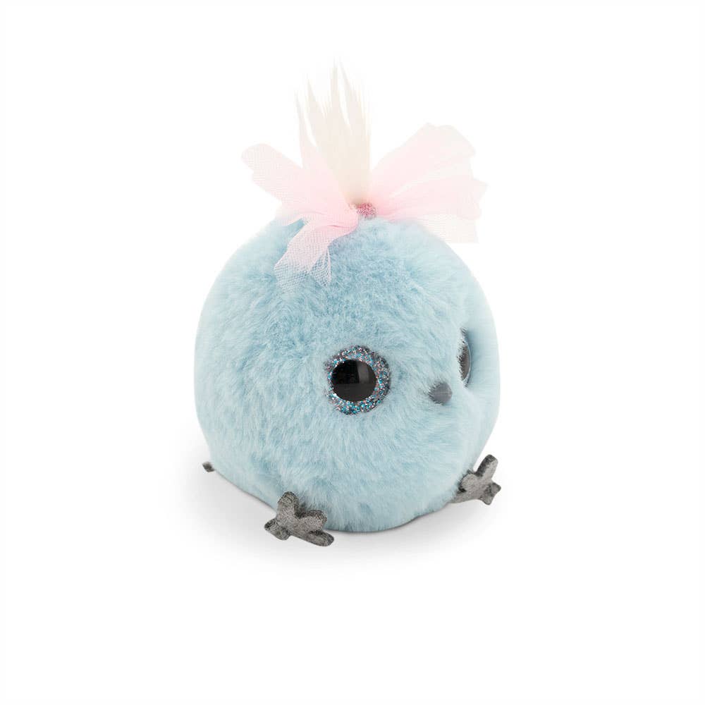 Whozie plush pendant with bow, 8 cm