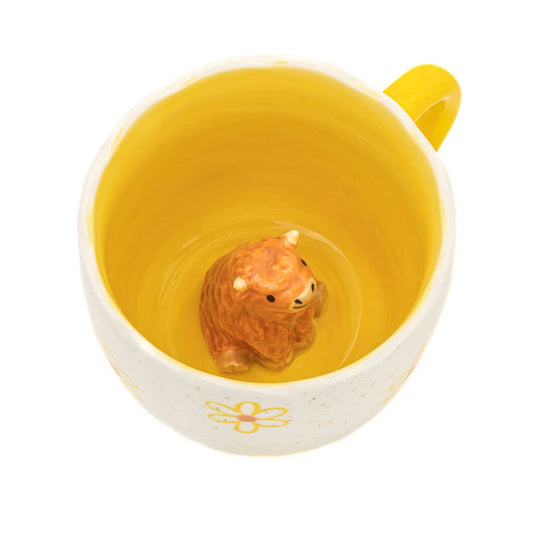 Highland Cow Surprise Mug