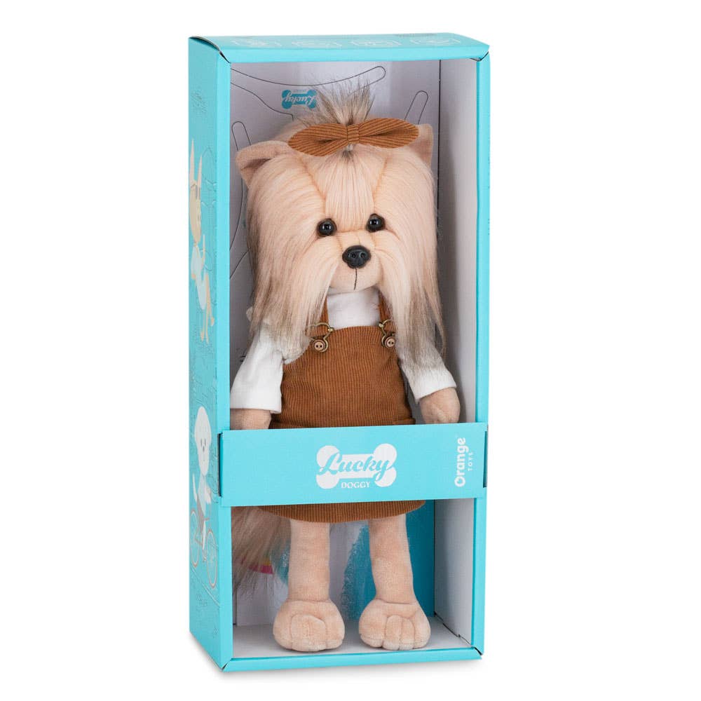 Lucky Doggy Plush Toy, Lucky Yoyo: Autumn