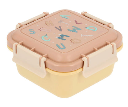 Grande Boîte à Déjeuner Lettres Amusantes