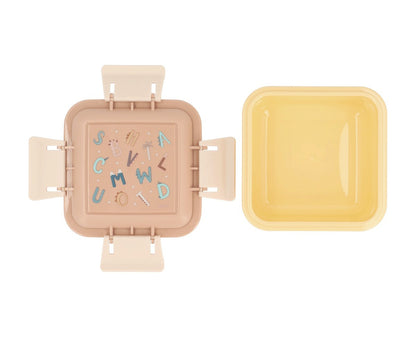 Lustige Alphabet-Brotdose