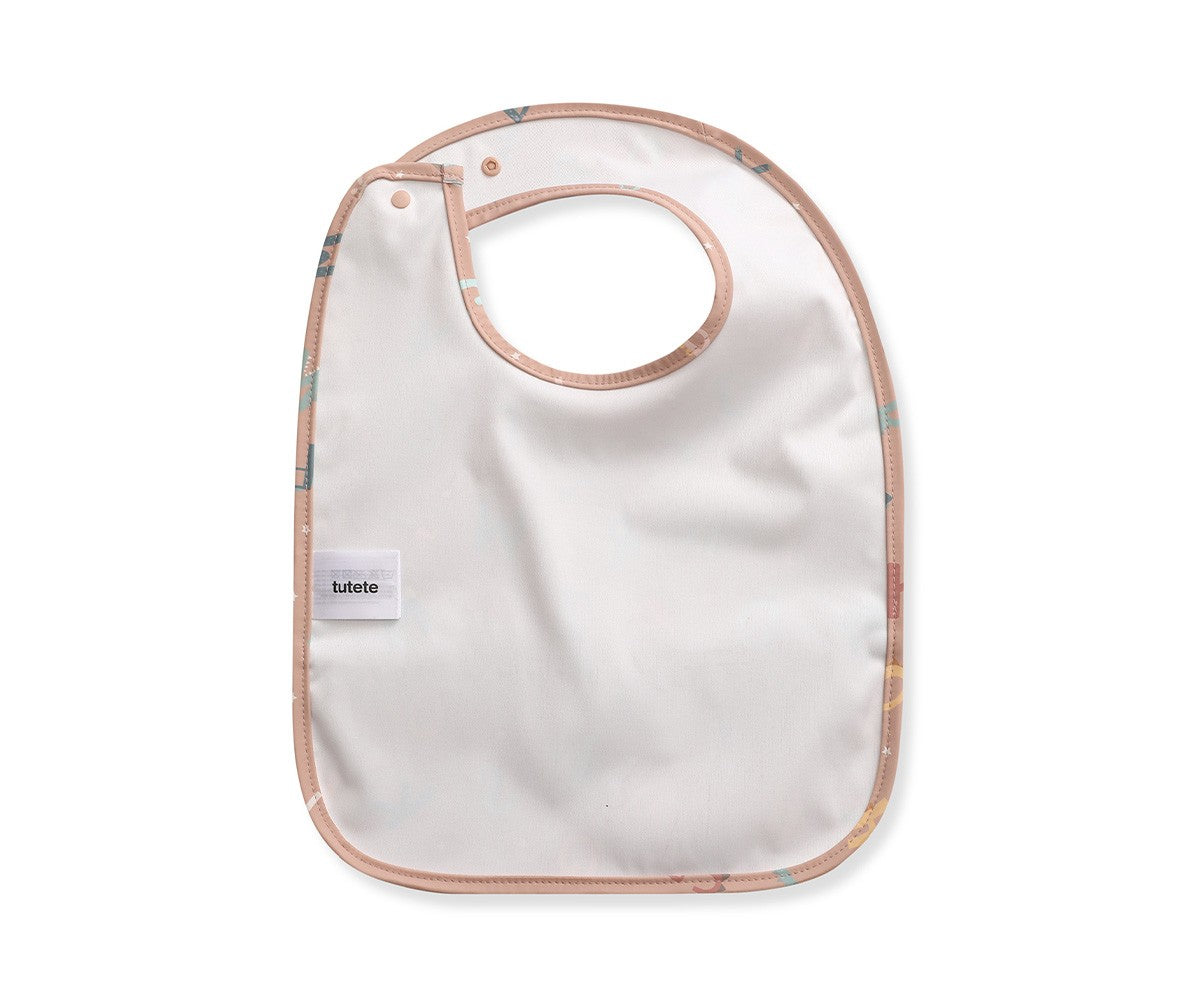 Funny Alphabet Letters Waterproof Bib