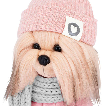 Plüsch-Glückshund, Glücksjojo: Herbst, 38 cm