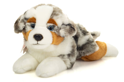 Peluche Berger australien couché