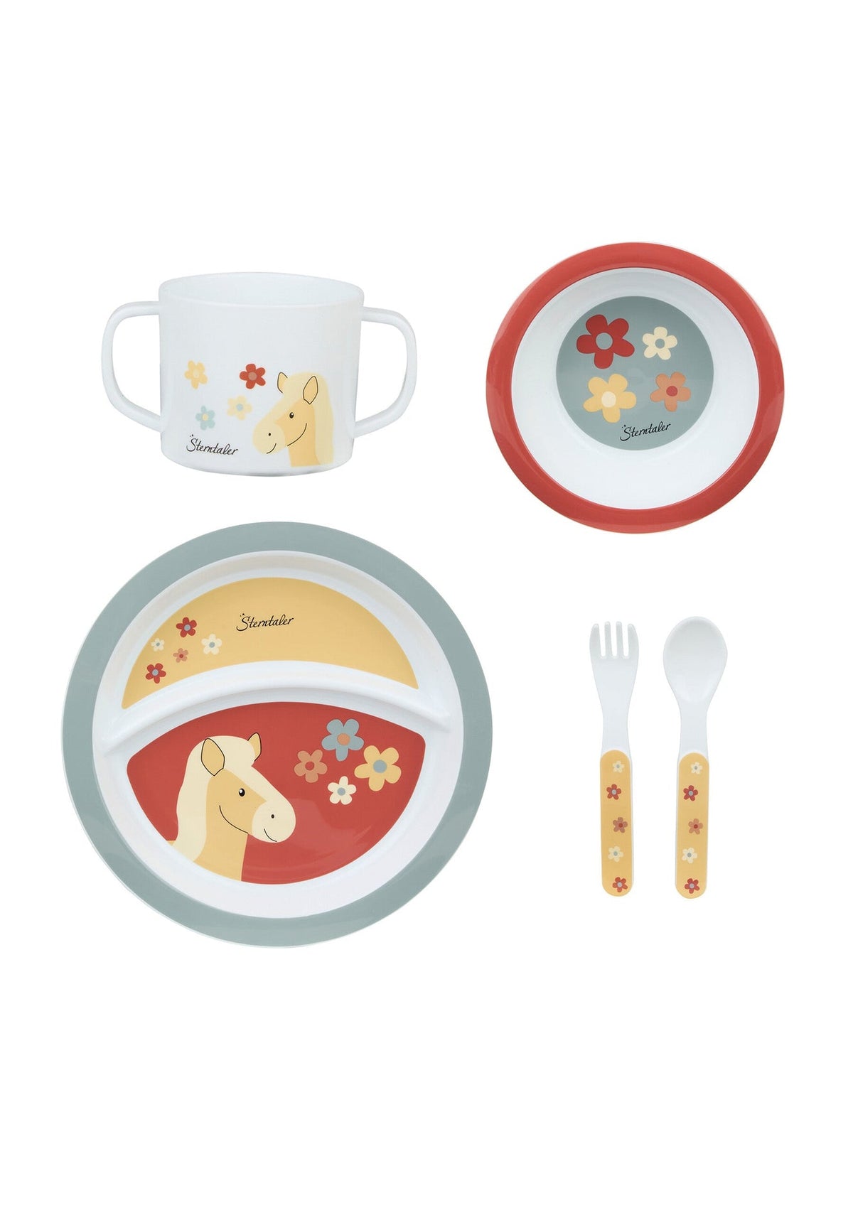 Coffret repas enfant Cheval Sunny – vue 2