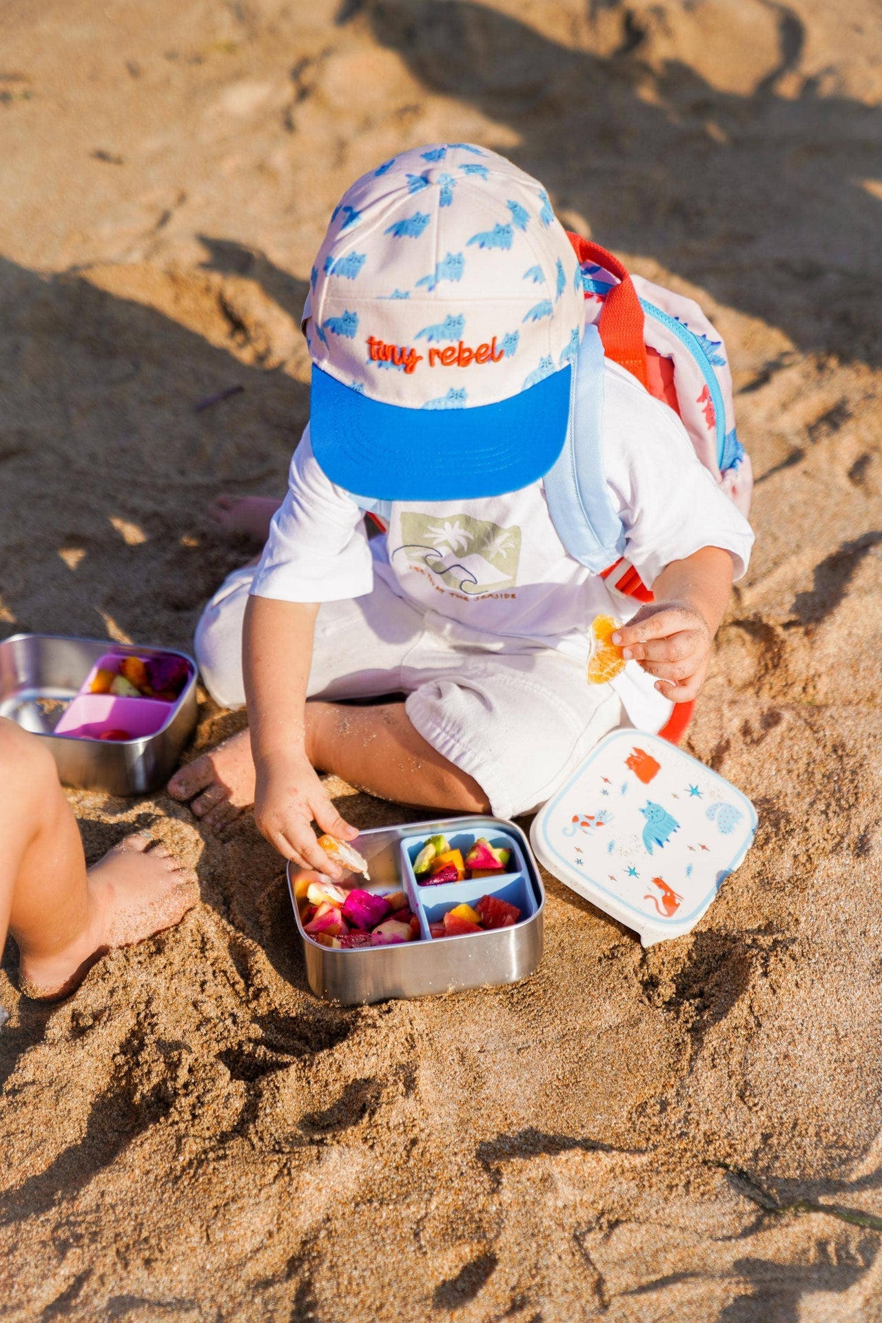 Meowtiful Katzen Edelstahl-Isolierwasserflasche für Kinder