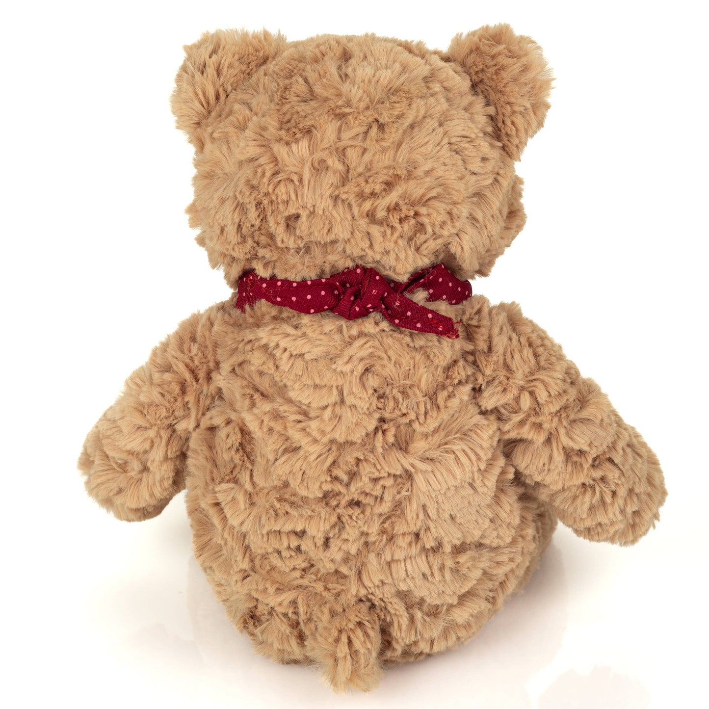 Chilly teddy bear with scarf