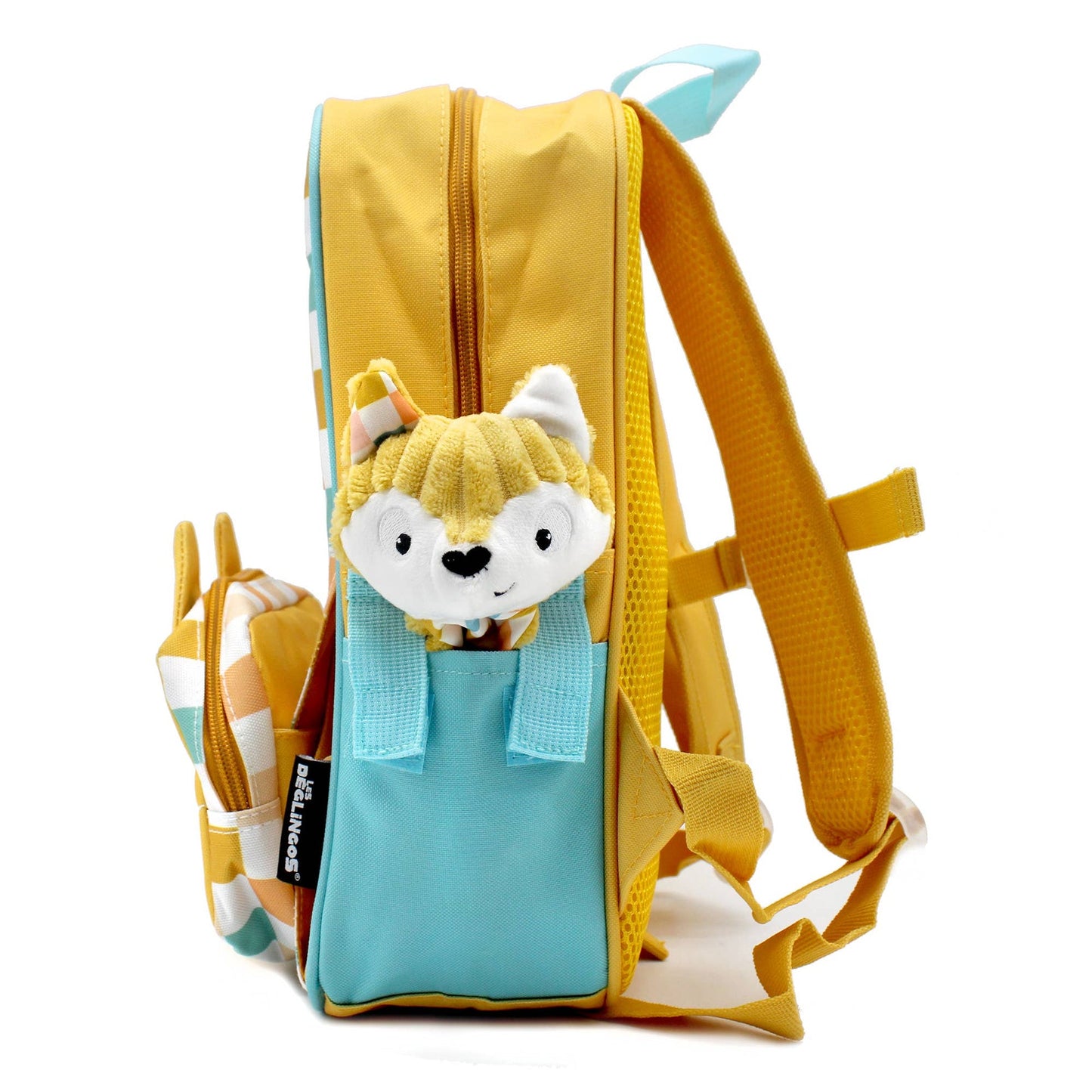 2-in-1 Rucksack mit abnehmbarer Gürteltasche Cyranos der Fuchs