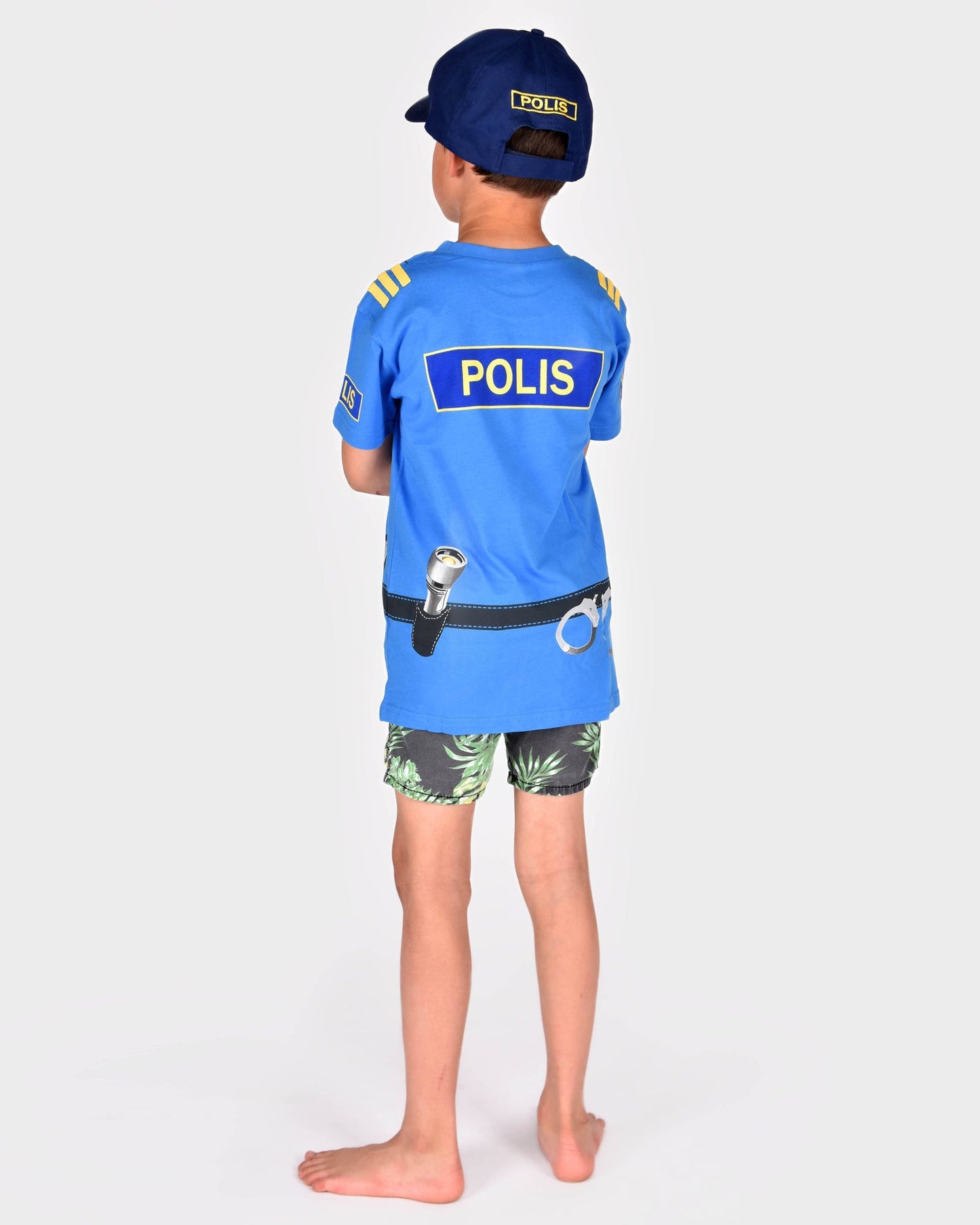 T-shirt Police en coton biologique 110-116 cl 4-6 ans