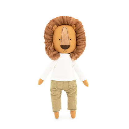 Cotton plush toy, Cotti Motti, Simon the Lion (30cm) - 0+