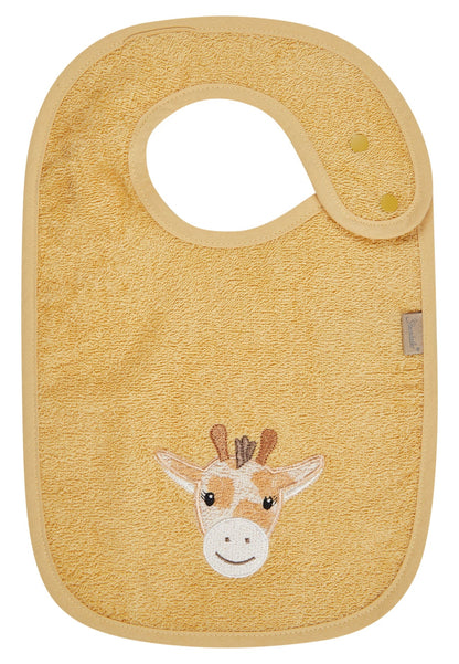 Kaya Giraffe Snap Bib