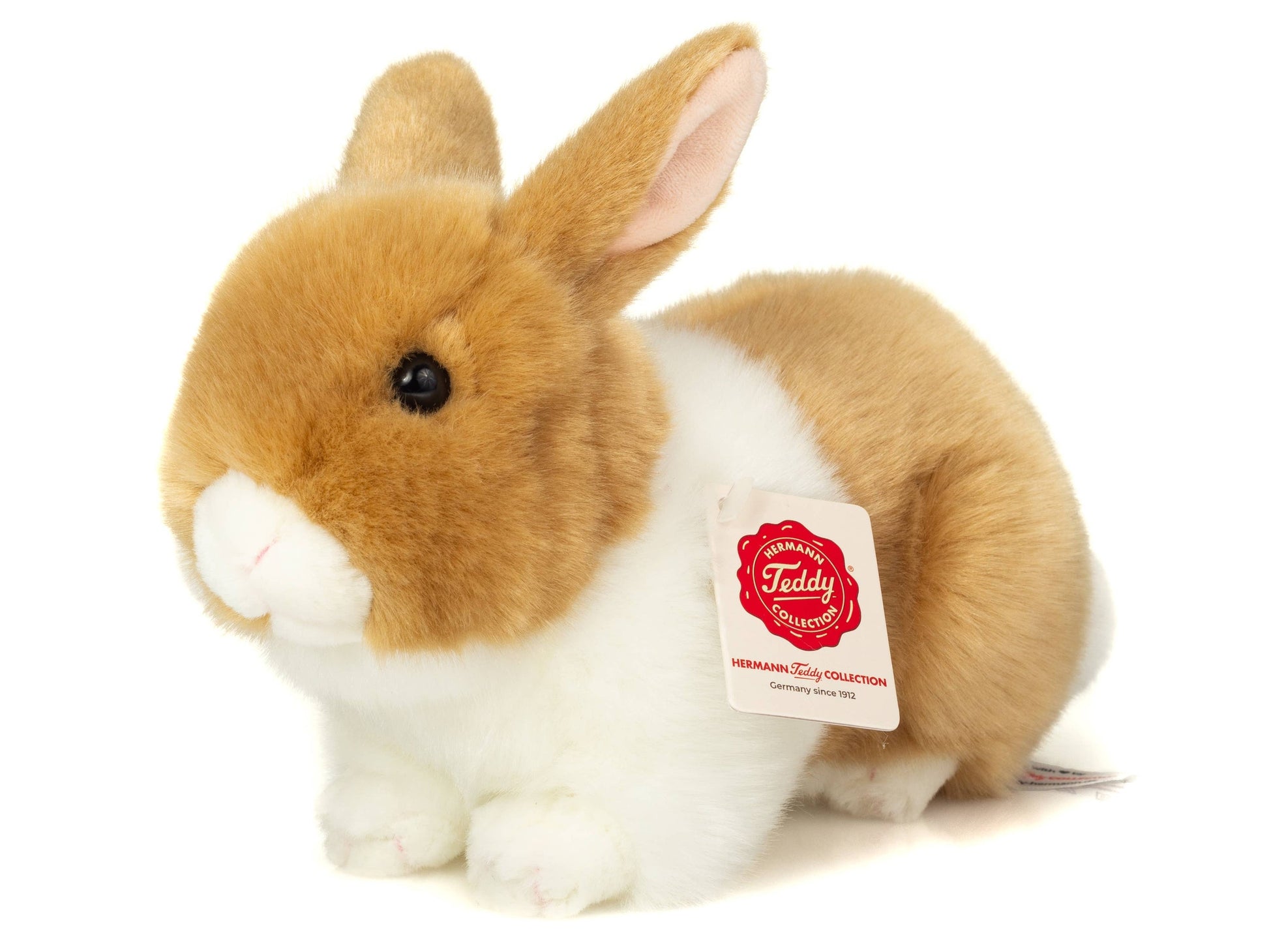 Peluche Lapin Beige et Blanc - Teddy Hermann