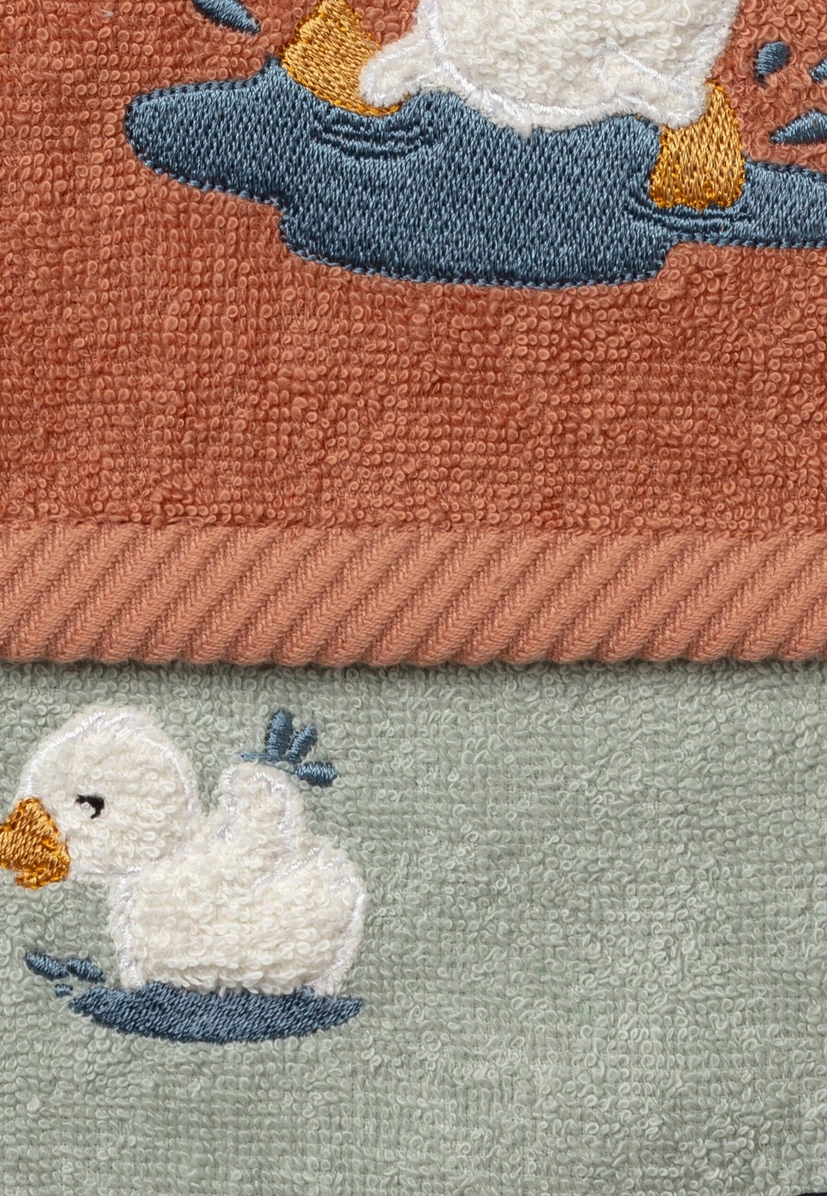 Serviettes enfant Canard Edda - lot de 2 – vue 3