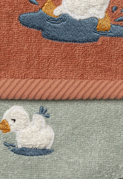 Serviettes enfant Canard Edda - lot de 2 – vue 3