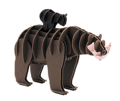 3D Paper Model - Bear