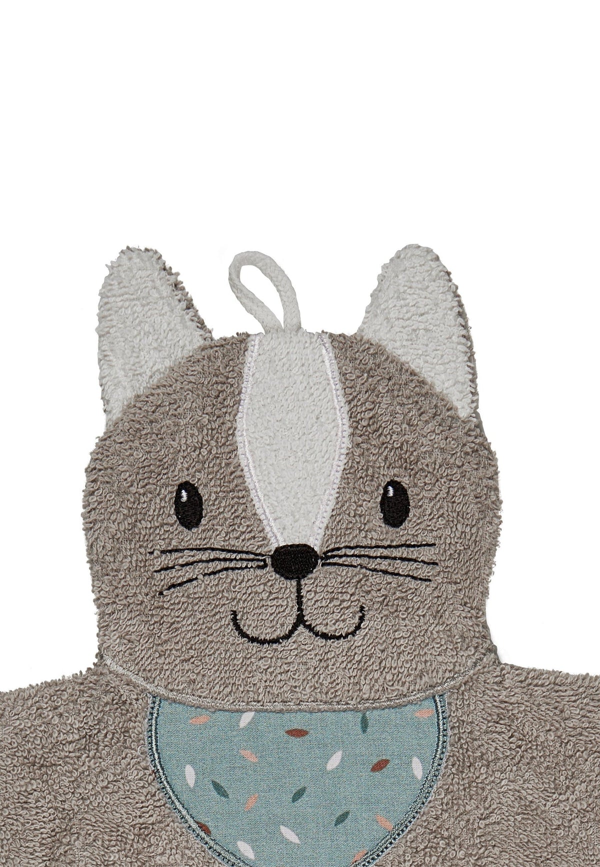 Gant de toilette Chat Lilly - 24,5 x 24 cm – vue 4